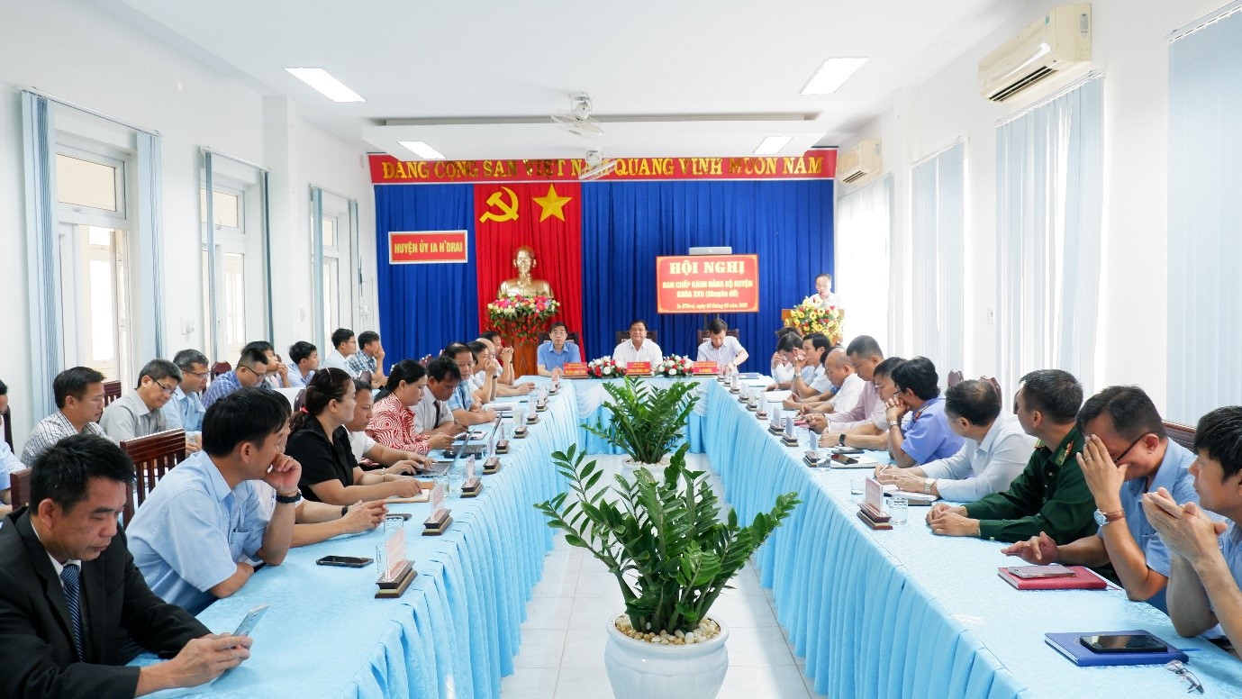 Hội nghị chuyên đề Ban Chấp hành Đảng bộ huyện khóa XVII