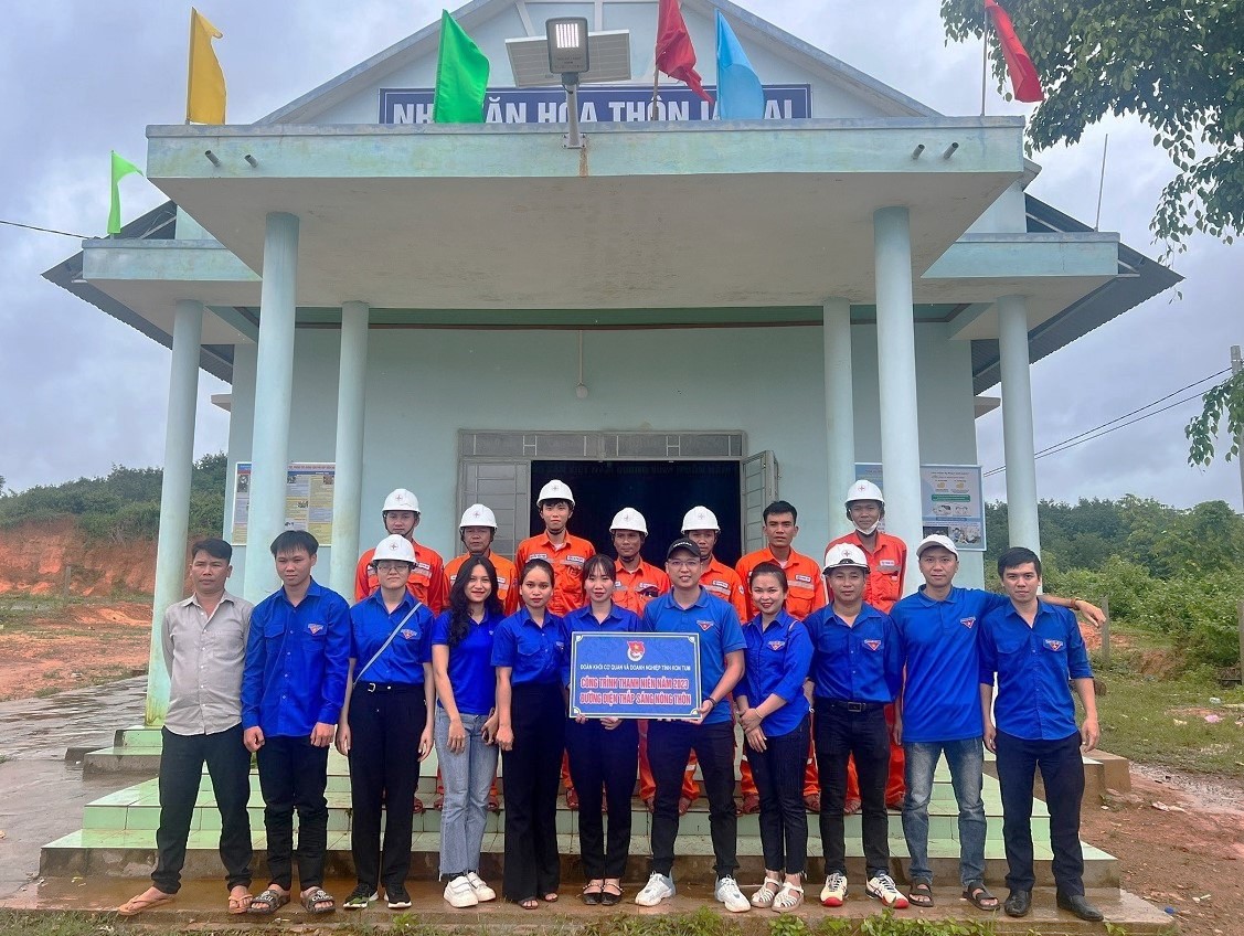 Triển khai công trình thanh niên “Đường điện thắp sáng nông thôn”