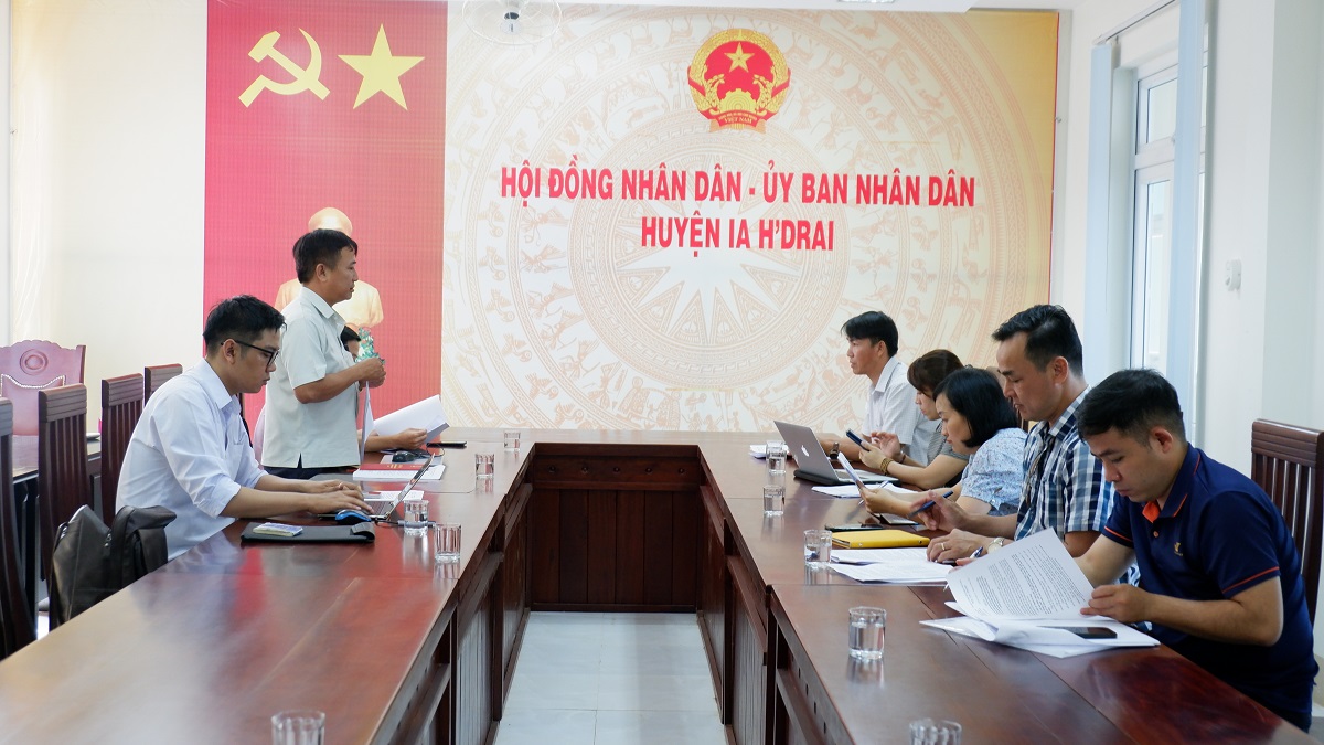 Sở Lao động – Thương binh và Xã hội có buổi làm việc tại huyện Ia H’Drai