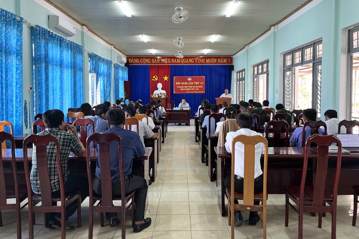 Hội nghị lần thứ 11 Ủy ban MTTQ Việt Nam huyện