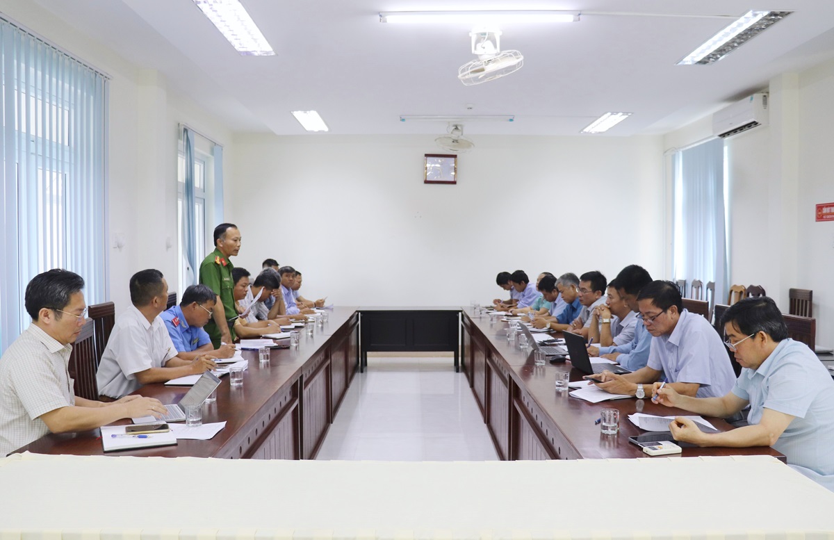 Kiểm tra công tác đảm bảo trật tự, an toàn giao thông tại huyện Ia H’Drai