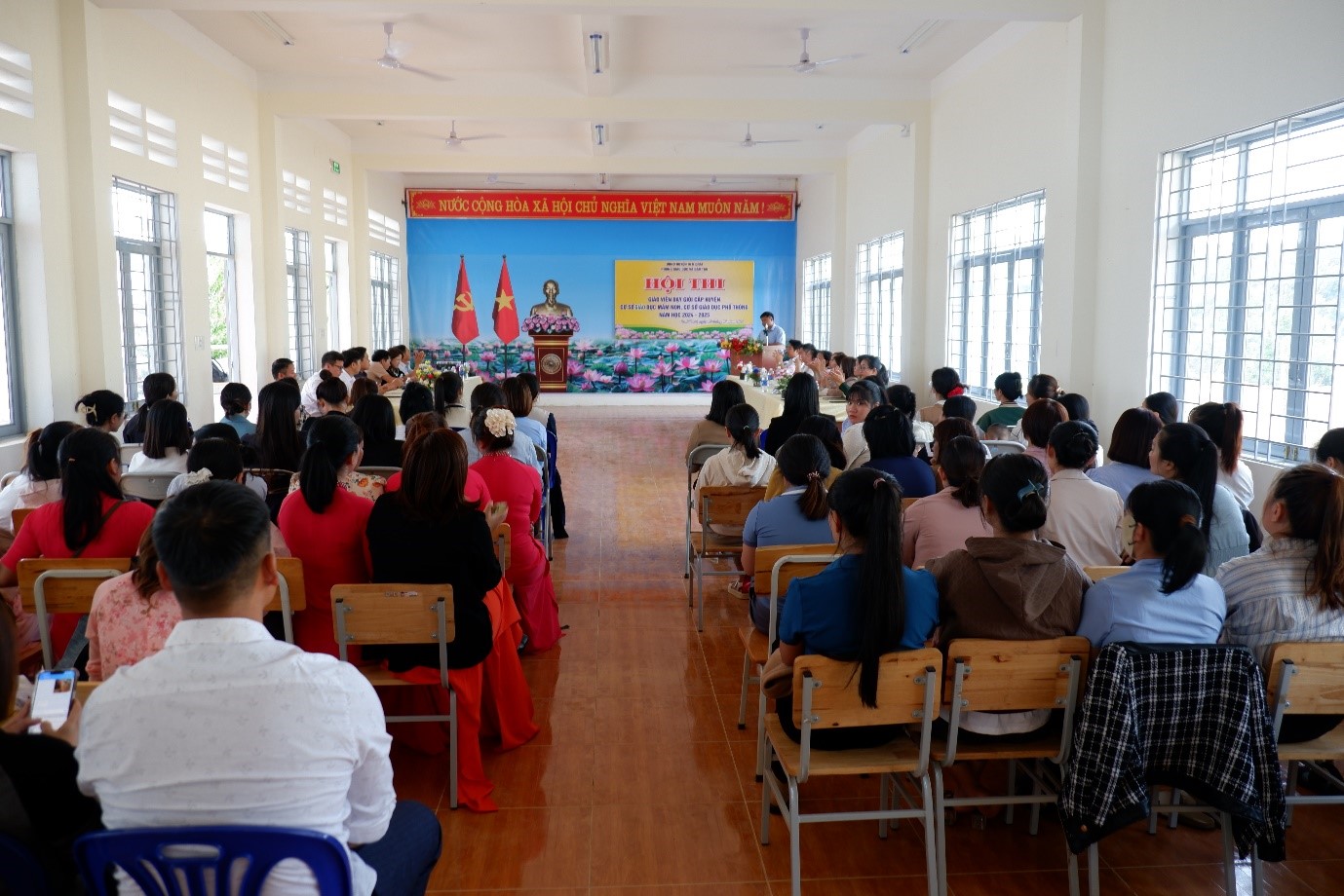 Khai mạc Hội thi giáo viên dạy giỏi cấp huyện đối với cơ sở giáo dục mầm non, cơ sở giáo dục phổ thông, năm học 2024-2025.