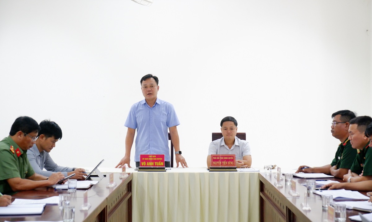 Hội nghị giao ban giao ban 3 lực lượng tháng 8/2024