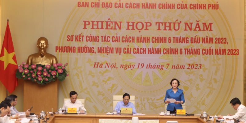7 giải pháp, nhiệm vụ cải cách hành chính trong 6 tháng cuối năm 2023