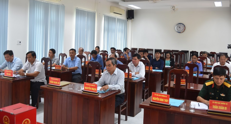 Hội nghị Cán bộ chủ chốt cấp huyện thực hiện quy trình công tác cán bộ