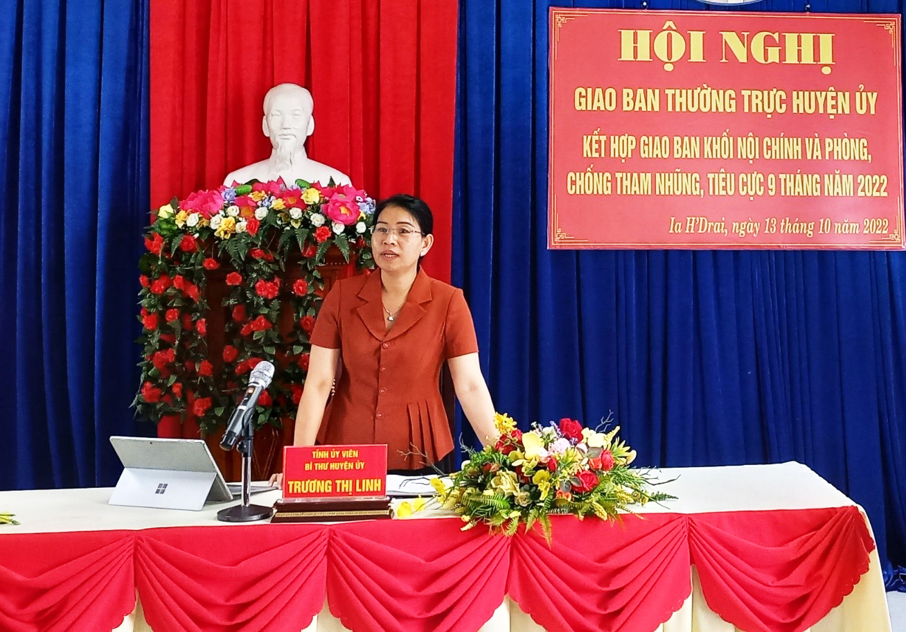 Hội nghị giao ban công tác nội chính và phòng chống tham nhũng, tiêu cực 9 tháng năm 2022