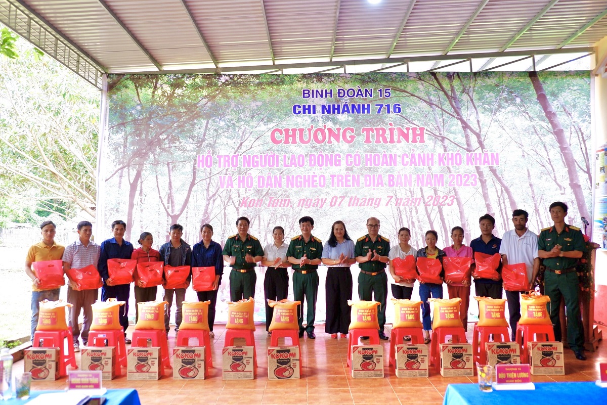 Chương trình hỗ trợ người lao động có hoàn cảnh khó khăn, hộ nghèo trên địa bàn năm 2023