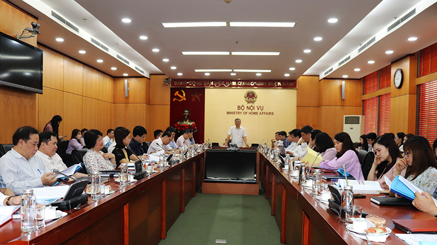 Họp Ban Chỉ đạo cải cách hành chính của Bộ Nội vụ