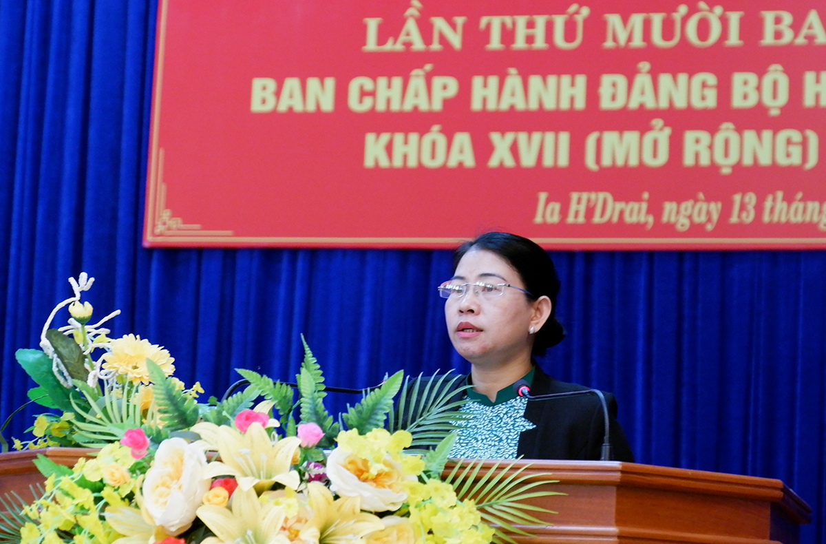 Năm 2022, huyện Ia H'Drai đạt và vượt hầu hết các chỉ tiêu Nghị quyết đề ra