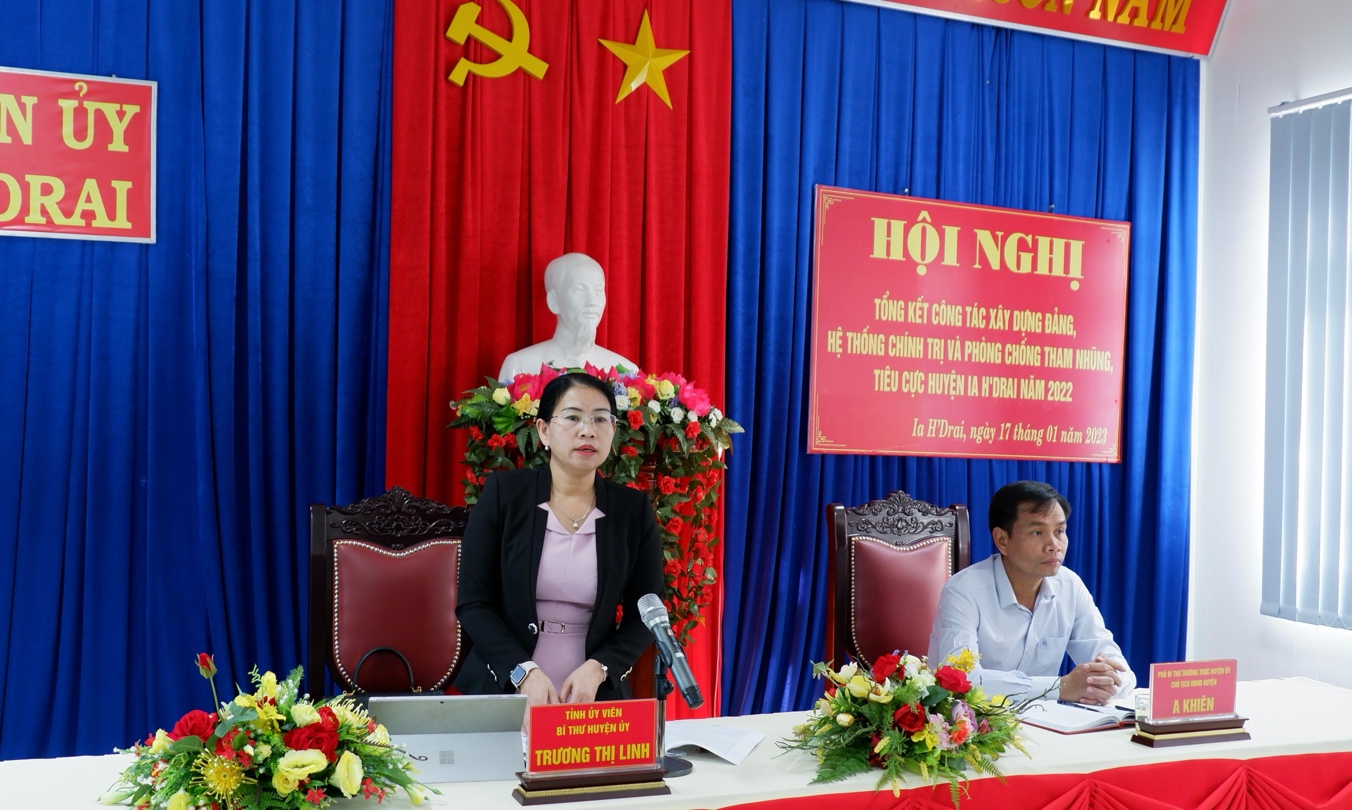 Hội nghị tổng kết công tác xây dựng Đảng, hệ thống chính trị và phòng chống tham nhũng, tiêu cực năm 2022