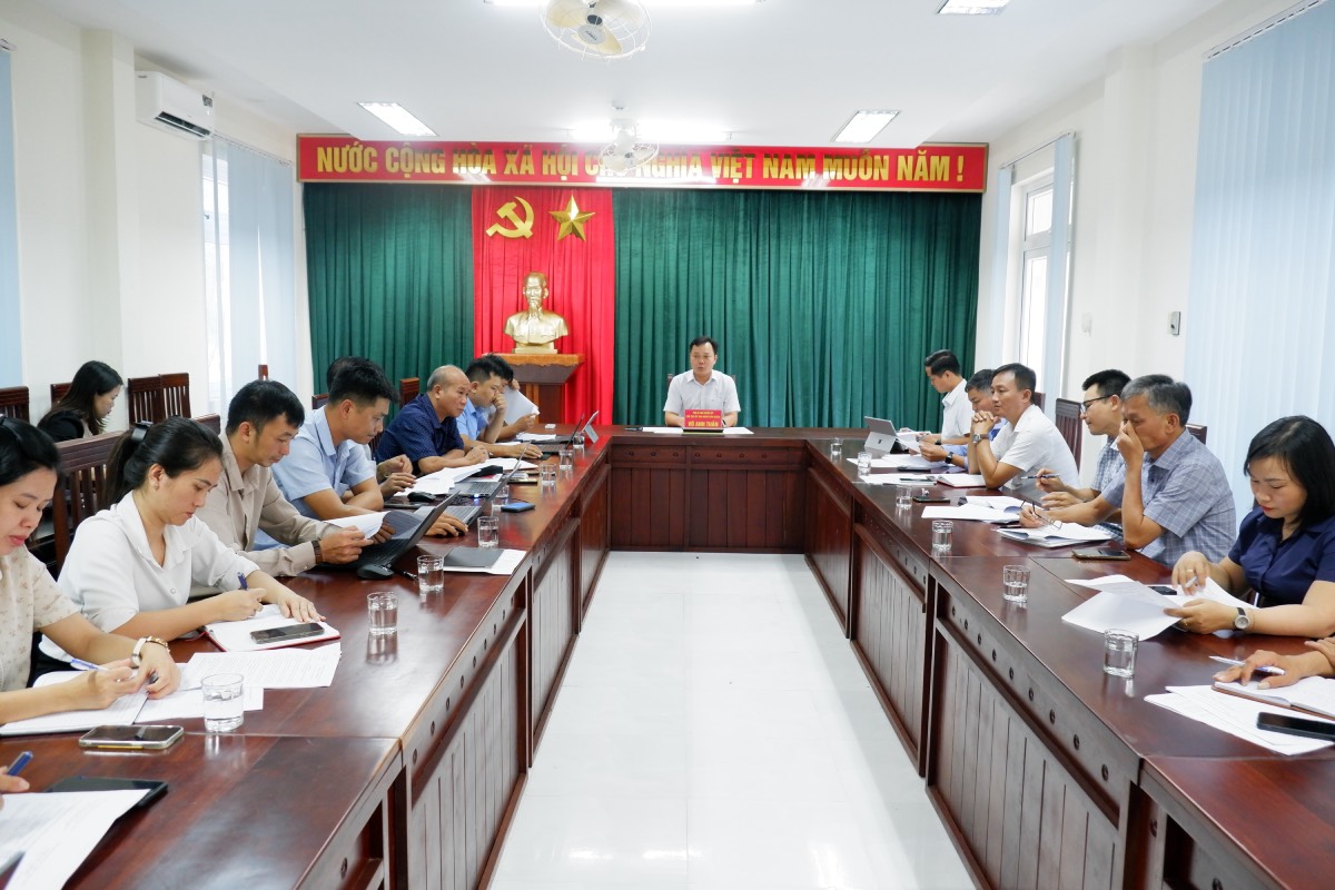 UBND huyện Ia H’Drai tổ chức họp triển khai Kế hoạch tổ chức các hoạt động kỷ niệm 10 năm ngày thành lập huyện
