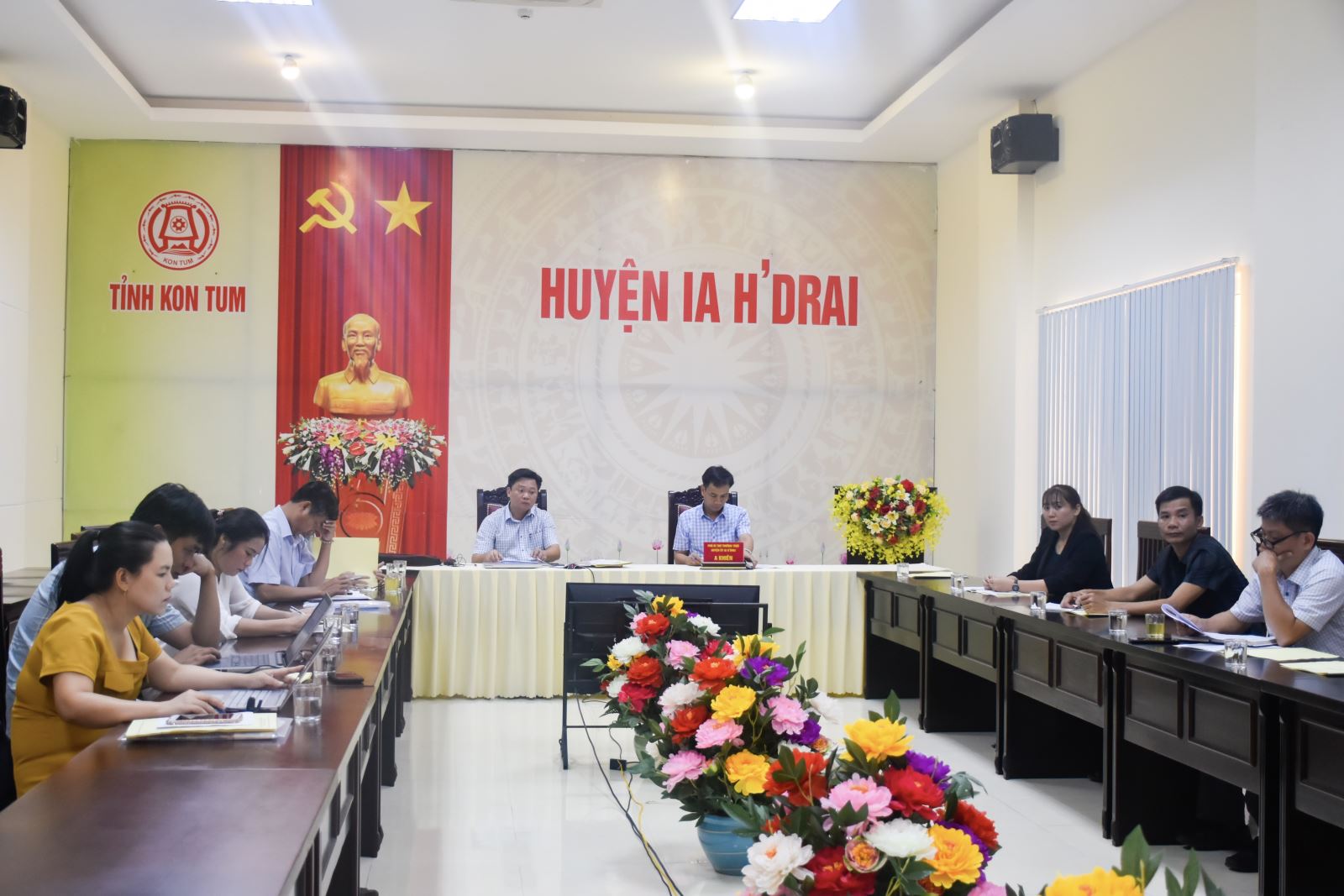 Huyện Ia H’Drai dự Hội nghị triển khai công tác tuyên giáo 6 tháng cuối năm 2022