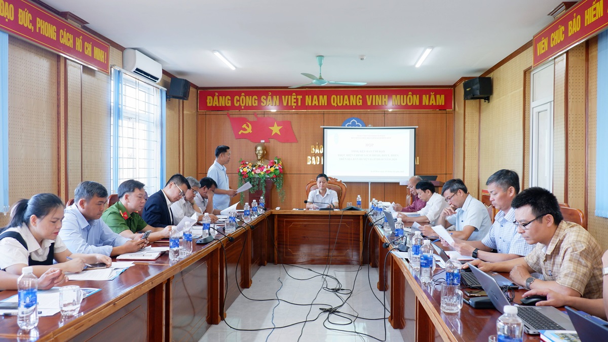 Hội nghị tổng kết công tác thực hiện chính sách BHXH, BHYT, BHTN năm 2024