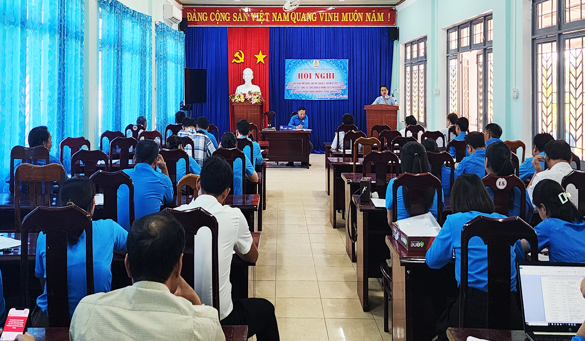 Tổng kết phong trào công nhân viên chức lao động và hoạt động Công đoàn năm 2023