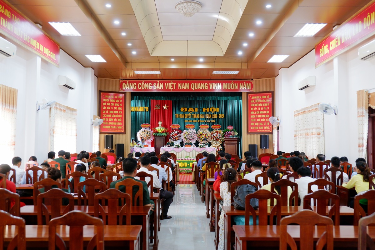 Chi nhánh 716: Đại hội Thi đua Quyết thắng giai đoạn 2019-2024