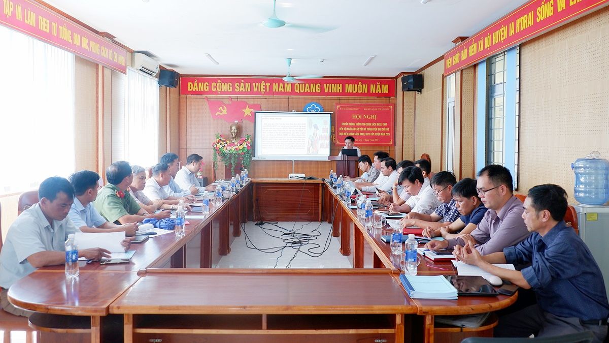 Hội nghị tập huấn, bồi dưỡng nghiệp vụ thông tin, truyền thông chính sách BHXH, BHYT
