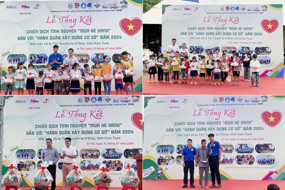 Tổng kết Chiến dịch tình nguyện “Mùa hè xanh” gắn với “Hành quân xây dựng cơ sở” năm 2024