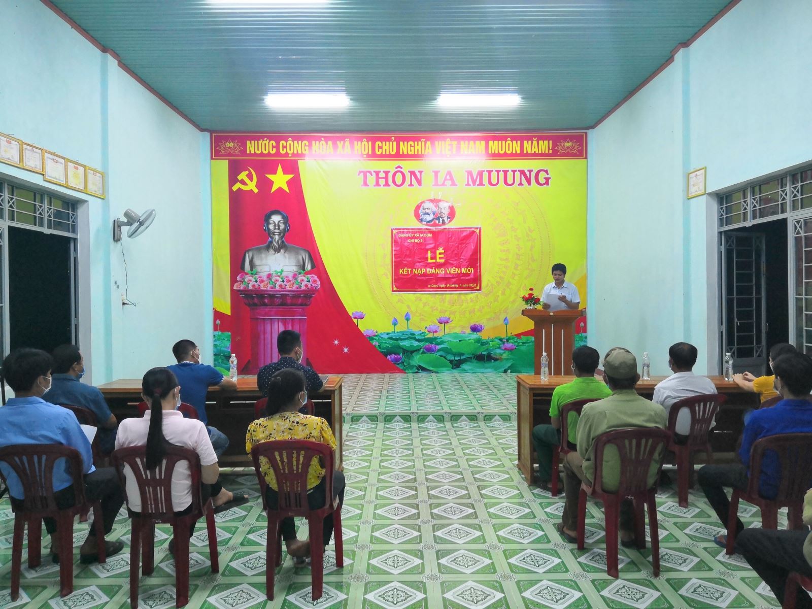 Ia H'Drai: Chú trọng công tác phát triển đảng viên