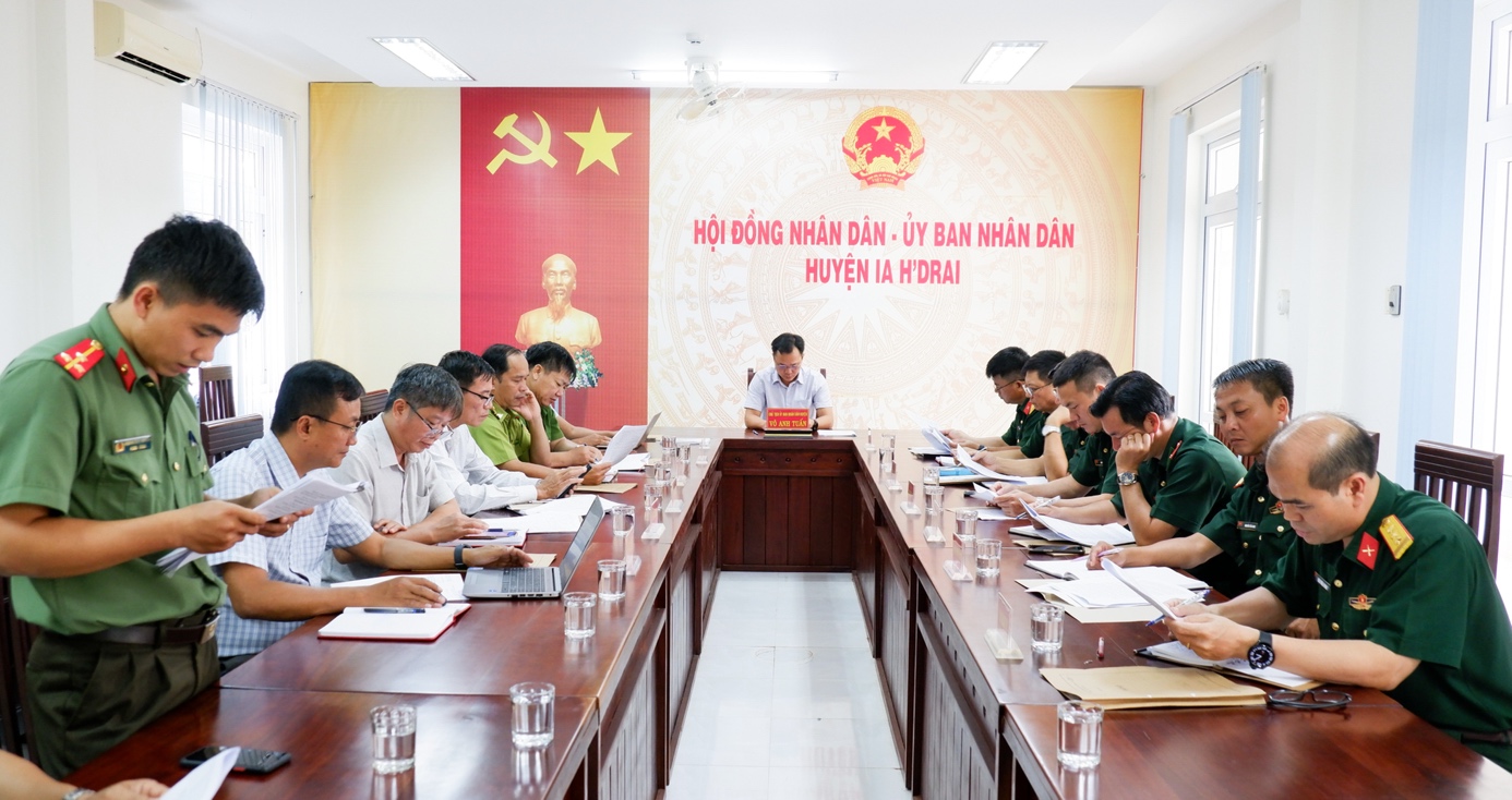Hội nghị giao ban công tác phối hợp 3 lực lượng tháng 10/2023