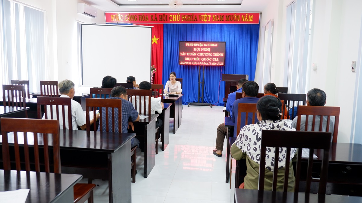 Tập huấn bồi dưỡng nâng cao năng lực cho cộng đồng thuộc Tiểu dự án 4 - Dự án 5 năm 2023