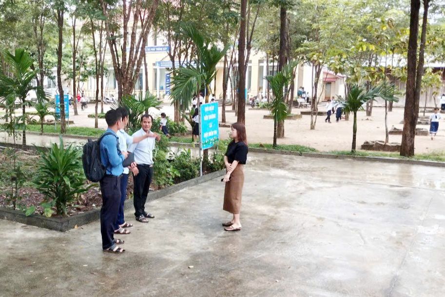 Kiểm tra công tác phòng, chống dịch bệnh truyền nhiễm trong trường học