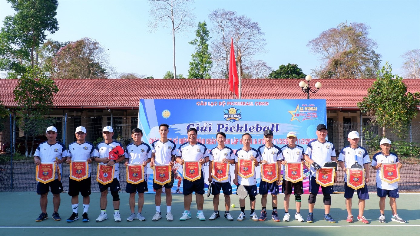 Giải Pickleball  Công đoàn khối Đảng năm 2025