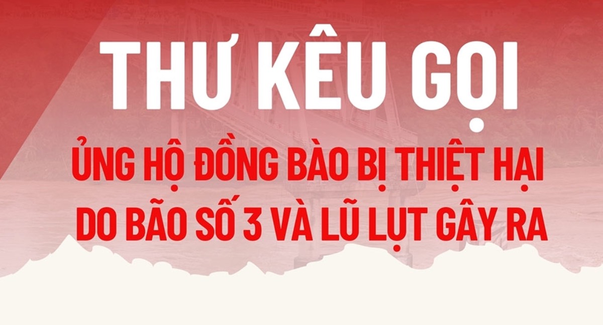 Thư kêu gọi của Huyện uỷ - HĐND - UBND - UBMTTQ Việt Nam huyện Ia H'Drai về việc ủng hộ đồng bào các tỉnh phía Bắc bị thiệt hại do bão số 3 gây ra