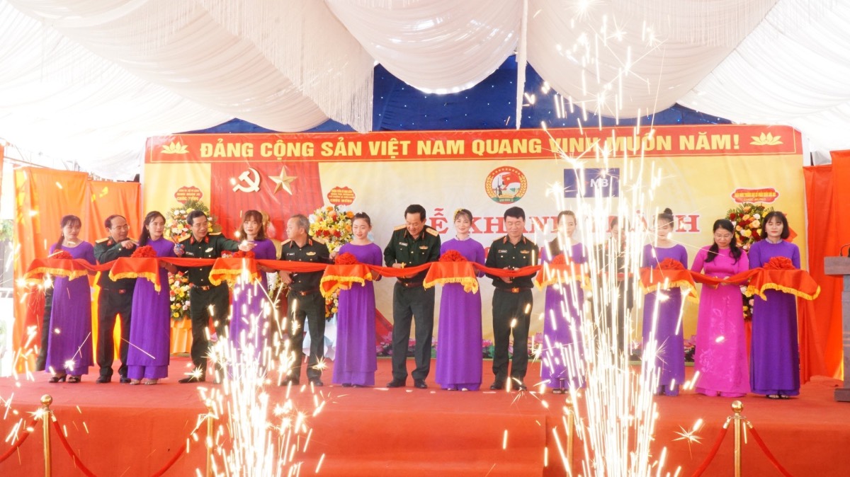 Bộ Tư lệnh Binh đoàn 15 khánh thành Trường mầm non MB - 716