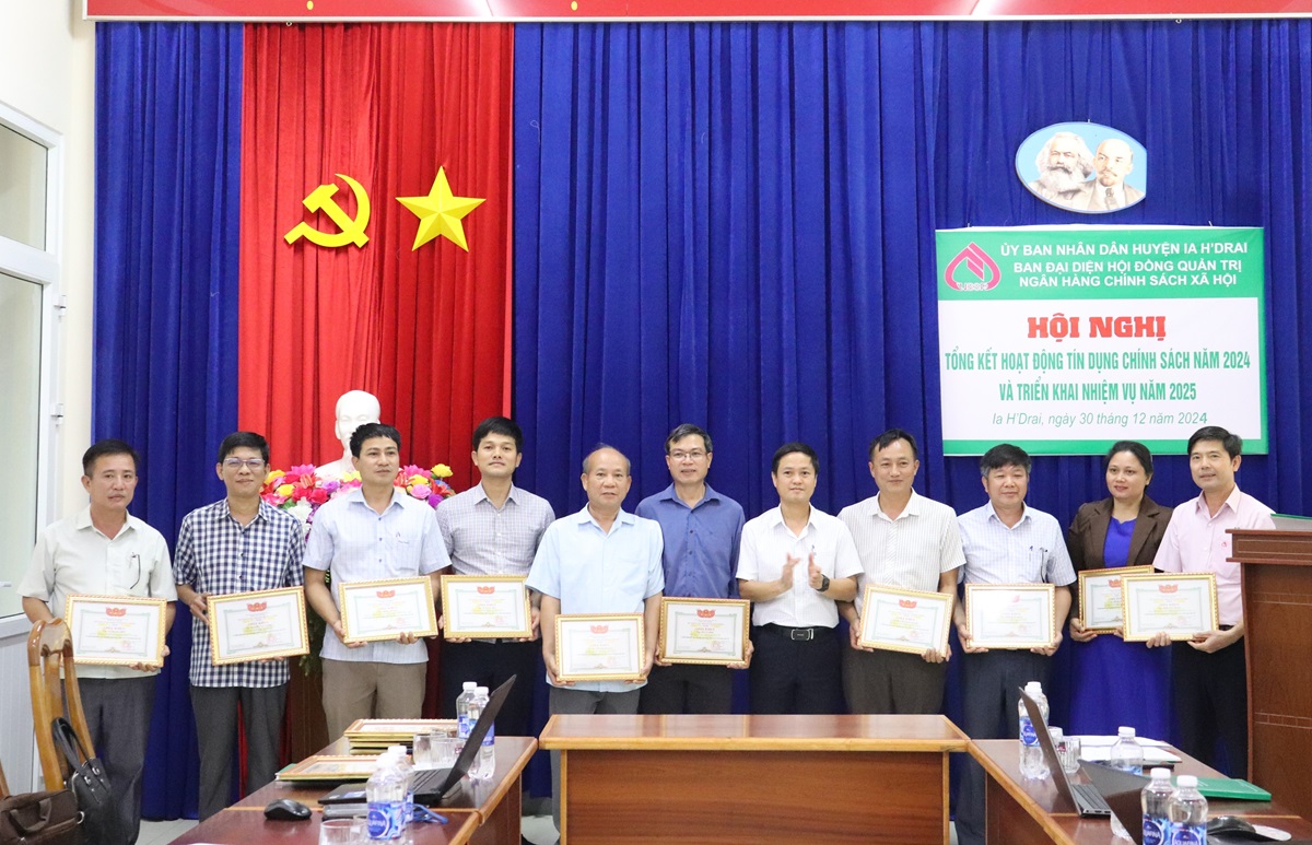 Hội nghị tổng kết hoạt động tín dụng chính sách năm 2024