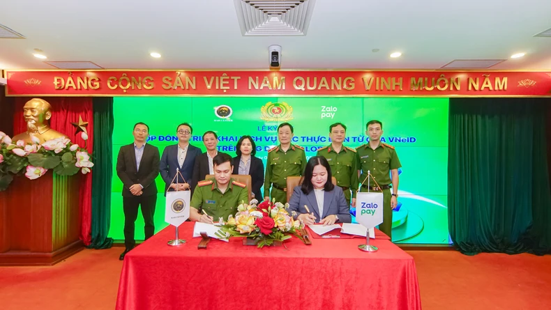 Zalopay hợp tác cùng Bộ Công an triển khai định danh điện tử, phát triển thanh toán số trên VNeID