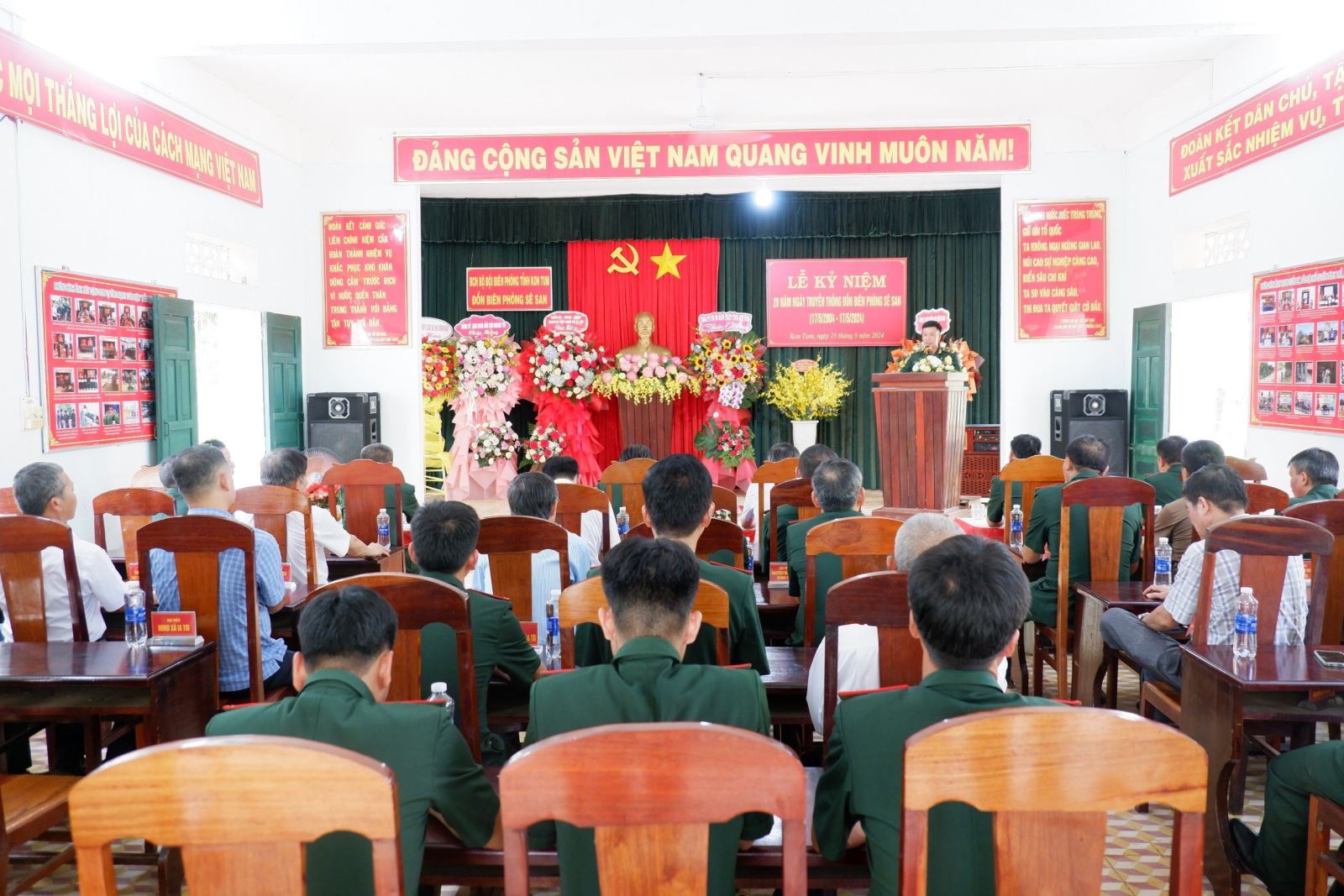 Đồn Biên phòng Sê San kỷ niệm 20 năm Ngày thành lập