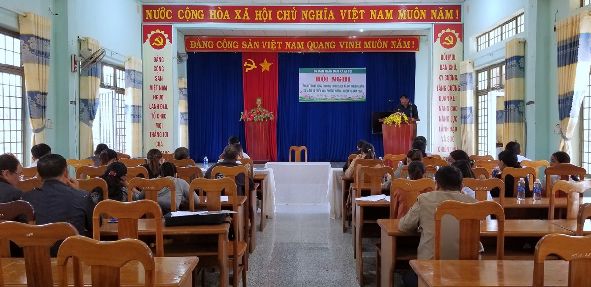 Ia Tơi: Tổng kết tín dụng Chính sách xã hội năm 2023