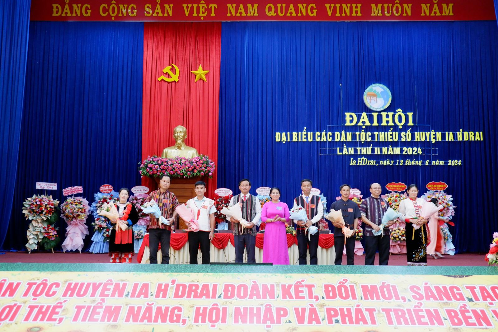 Đại hội đại biểu các dân tộc thiểu số huyện Ia H’Drai lần thứ II, năm 2024