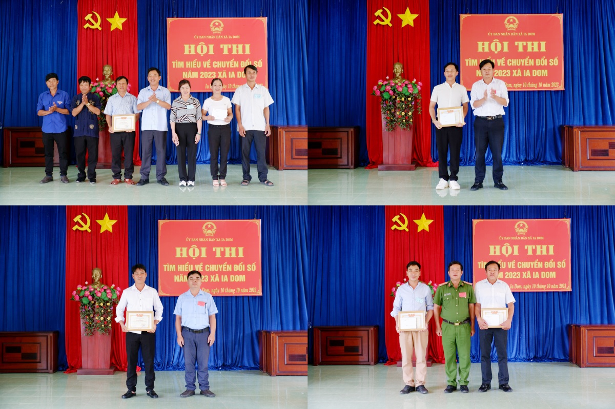 Ia Dom: Hội thi tìm hiểu về Chuyển đổi số năm 2023