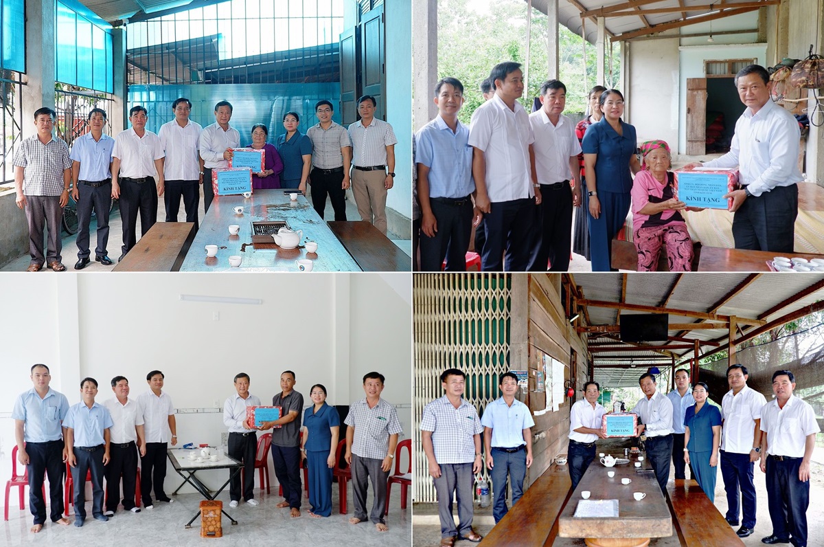 Thăm, tặng quà các gia đình chính sách, người có công nhân ngày Thương binh – Liệt sĩ 27/7