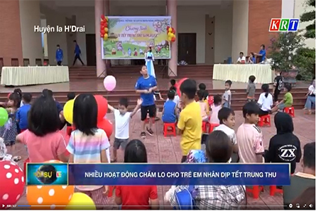 Nhiều hoạt động chăm lo cho trẻ em nhân dịp Tết Trung thu huyện Ia H'Drai