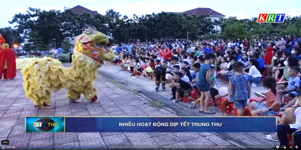 Nhiều hoạt động dịp Tết Trung thu