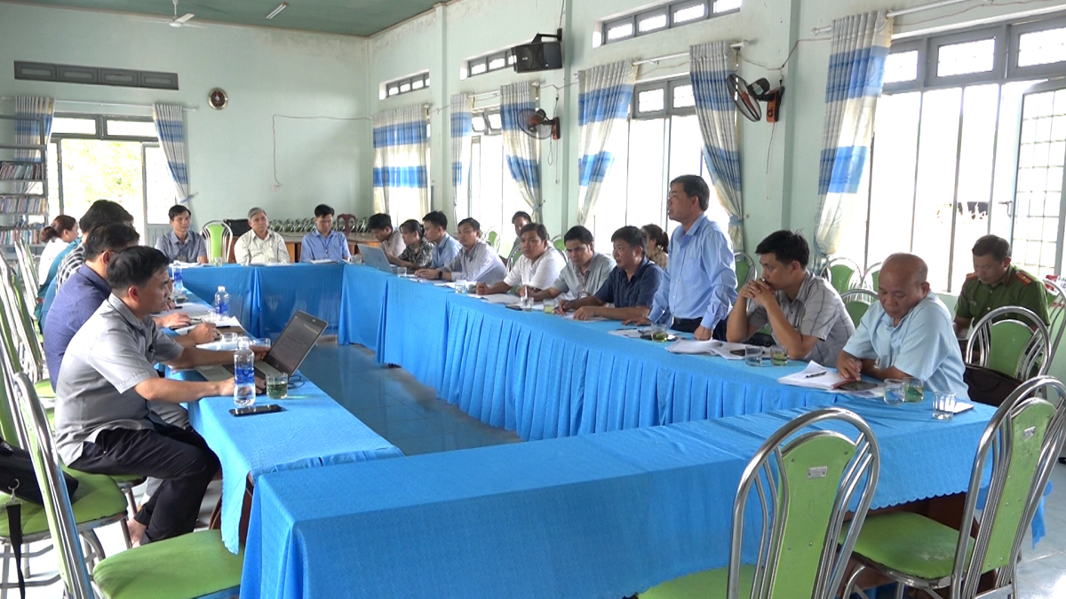 Kiểm tra tình hình xây dựng nông thôn mới tại xã Ia Đal, huyện Ia H'Drai