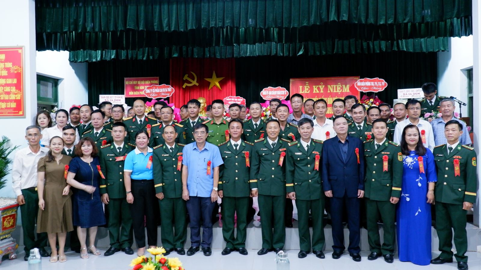 Lễ Kỷ niệm 50 năm Ngày truyền thống Đồn Biên phòng Ia Dom (30/5/1975-30/5/2025)