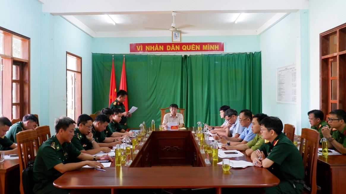 Hội nghị giao ban 3 lực lượng tháng 5/2025