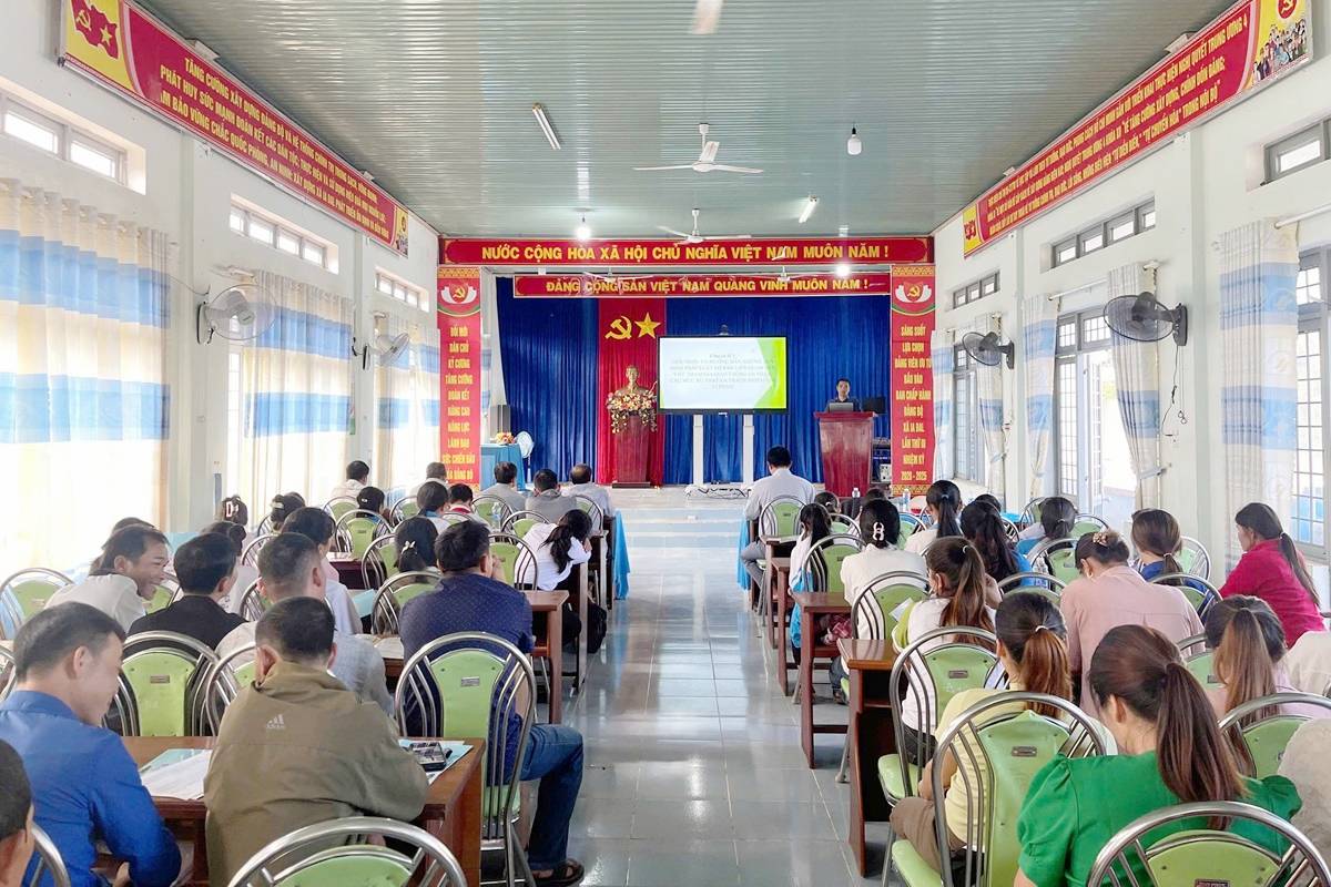 Hội nghị tuyên truyền về công tác đảm bảo trật tự ATGT năm 2024